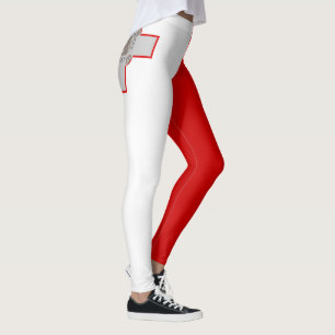 Cool Malta Flag Fashion Leggings