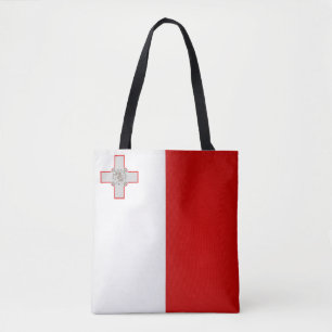 Cool Malta Flag Fashion Tote Bag