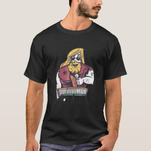 Cool Man Table Tennis Player Table Tennis Racket P T-Shirt
