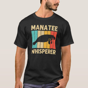 Cool Manatee For Men Women Sea Cow Save The Manate T-Shirt