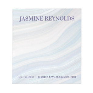 Cool Marble Geode Notepad