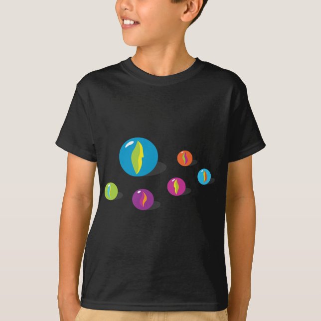 Cool Marbles T-Shirt (Front)
