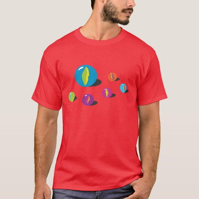 Cool Marbles T-Shirt (Front)