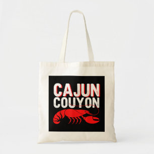 Cool Mardi Gras Cajun Couyon Funny Slang Cultural  Tote Bag