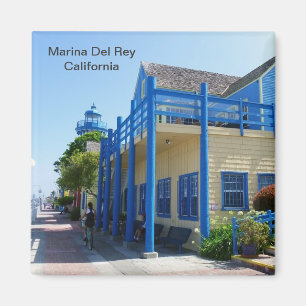 Cool Marina Del Rey Magnet! Magnet