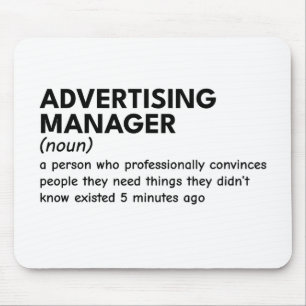 Cool Marketing Manager Definition Mouse Mat