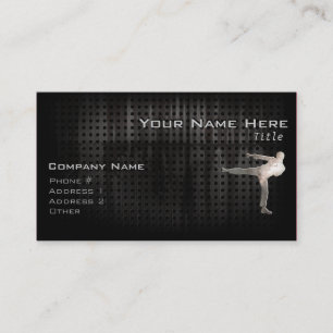 Cool Martial Arts Business Card