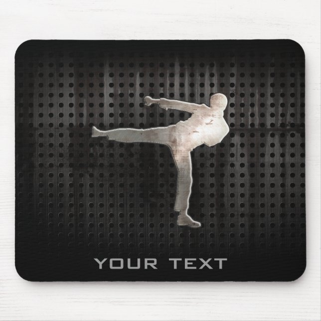 Cool Martial Arts Mouse Mat (Front)