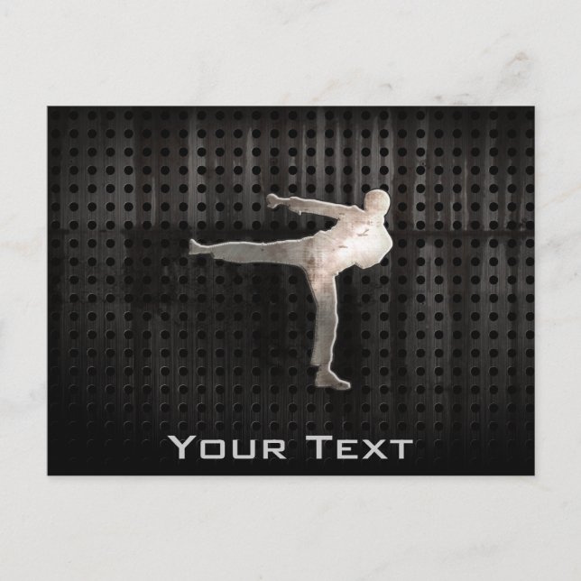 Cool Martial Arts Postcard (Front)