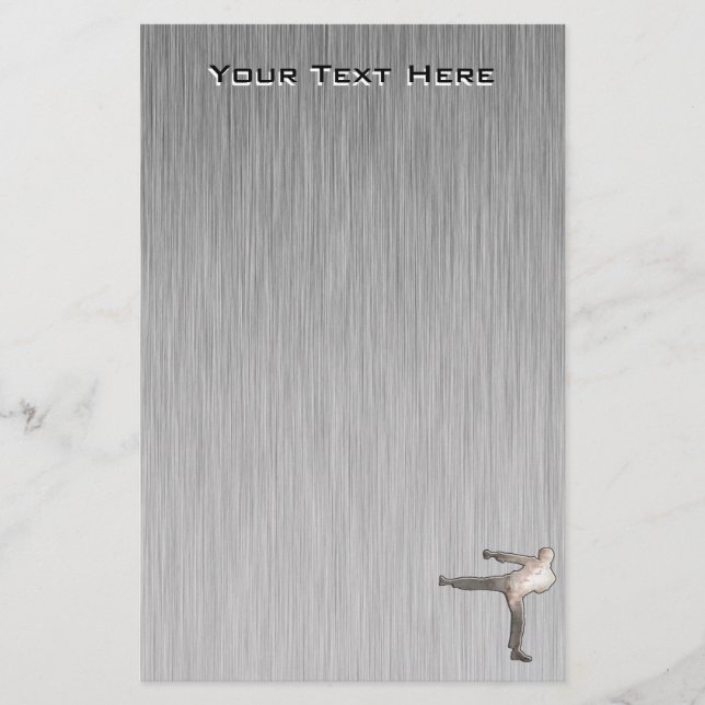 Cool Martial Arts Stationery (Front)