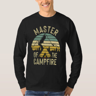 Cool Master Campfire Camping For Kids Men Women T-Shirt