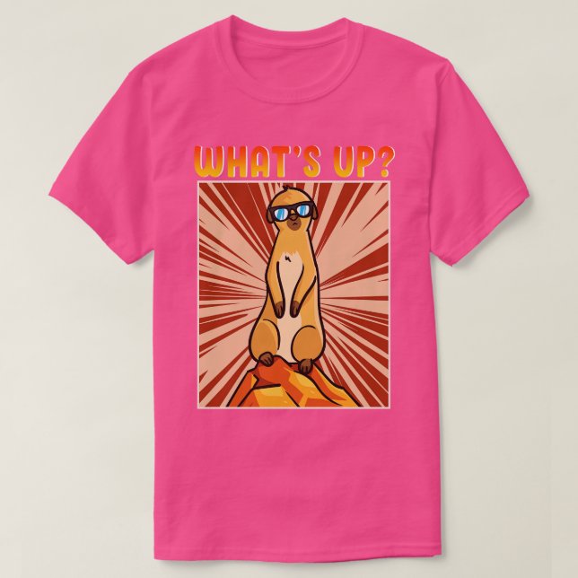 Cool meerkat T-Shirt (Design Front)