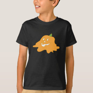 Cool Melting Halloween Jack-O-Lantern  T-Shirt