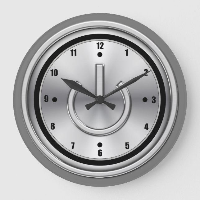 Cool Men's Office Wall Clocks Computer Theme (Front)