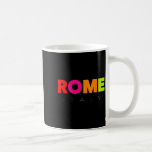 Cool Men's Women's Kids Colorful Rome Italy Graphi Coffee Mug