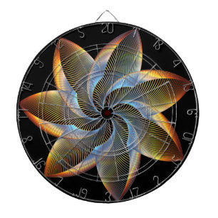 Cool Metal 5 Dart Board