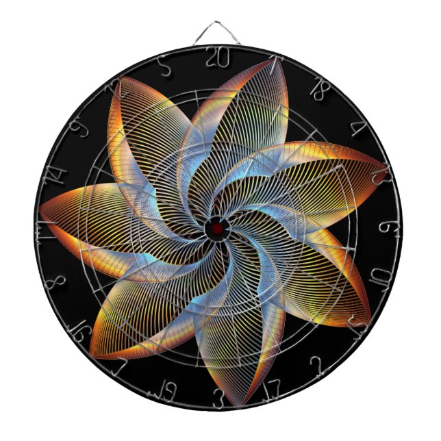 Cool Metal 5 Dart Board (Front)