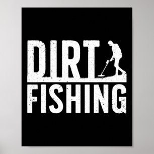 Cool Metal Detecting For Men Women Detector Treasu Poster