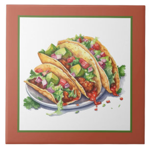 cool Mexican food home Business crafting  Tile