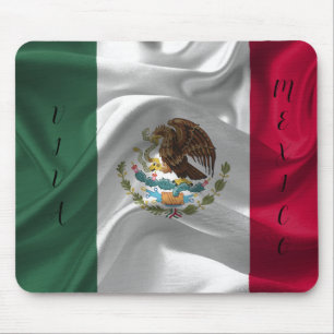Cool Mexico Flag Design Mouse Mat