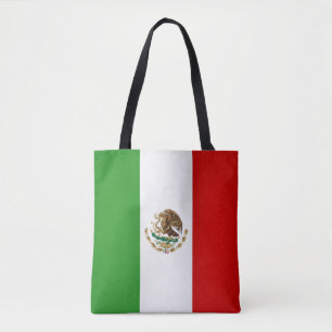 Cool Mexico Flag Fashion Tote Bag