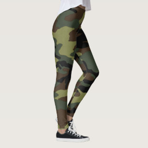 Cool Military Camouflage Camo Leggings