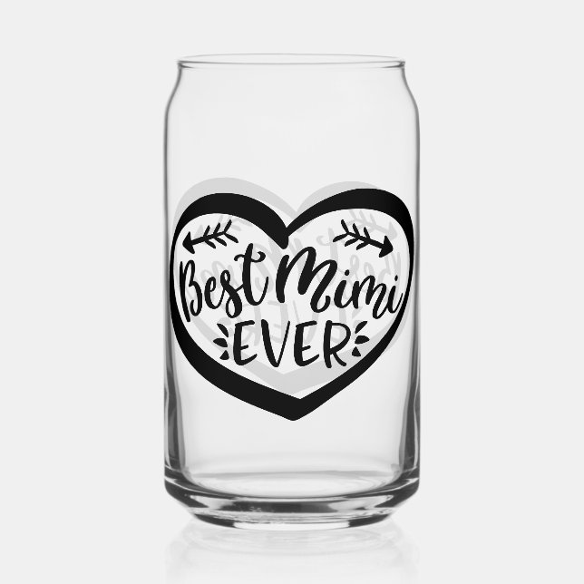 Cool Mimi Club, Mimi Gift Can Glass (Front)