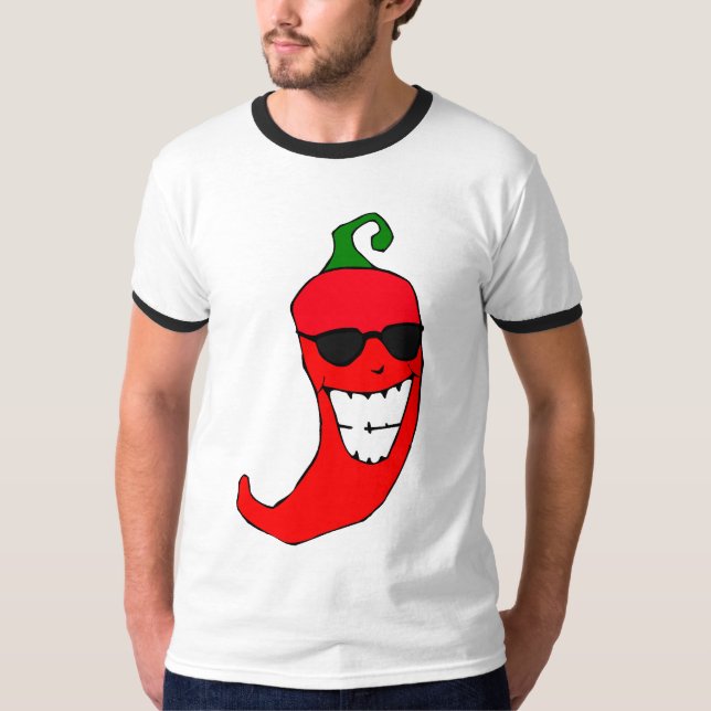 Cool Mister Red Hot Pepper T-Shirt (Front)