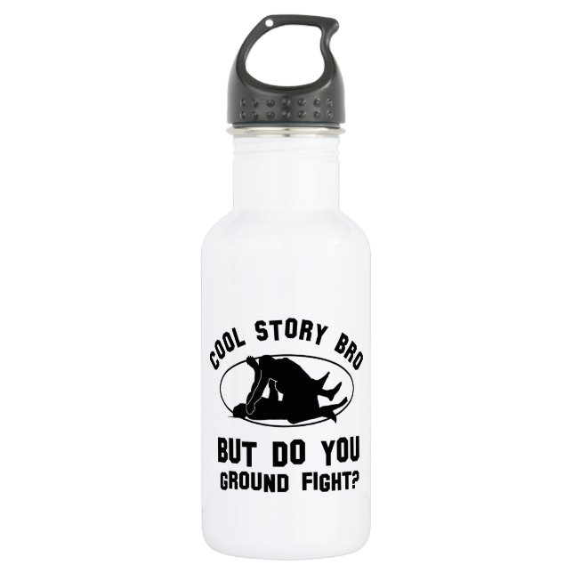 cool mma  designs 532 ml water bottle (Front)