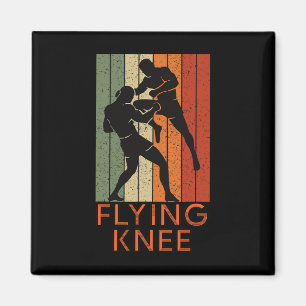 Cool Mma, Kickboxing And Muay Thai Flying Knee Magnet