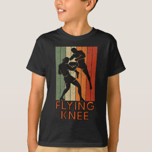 Cool Mma, Kickboxing And Muay Thai Flying Knee T-Shirt