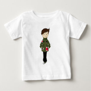 Cool Mod Boy Baby T-Shirt