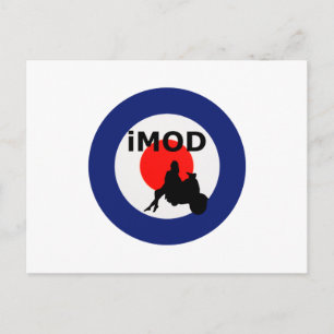 Cool mod postcard