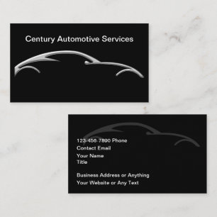 Cool Modern Automotive Business Cards New Design