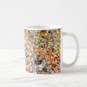 Cool, modern, colourful abstract background coffee mug