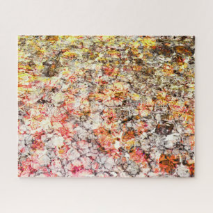 Cool, modern, colourful abstract background jigsaw puzzle