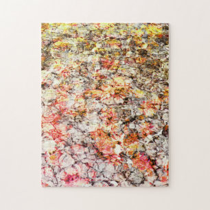 Cool, modern, colourful abstract background jigsaw puzzle