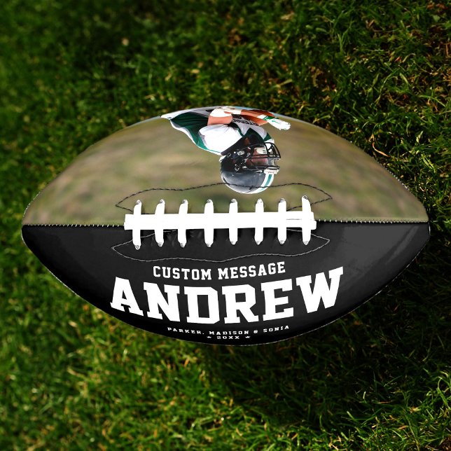 Cool Modern Custom Photo Gift Unique Trendy American Football (Creator Uploaded)