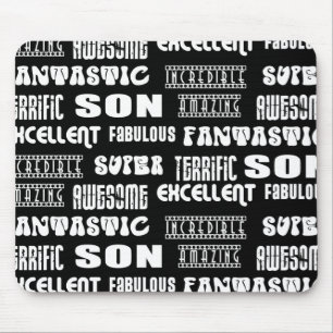 Cool Modern Design 4 Sons  Positive Words Mouse Mat