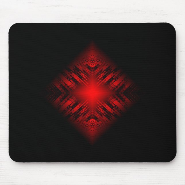 Cool Modern Digital Art Mouse Mat (Front)
