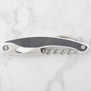 Cool, modern, elegant, trendy trapezoid shapes corkscrew