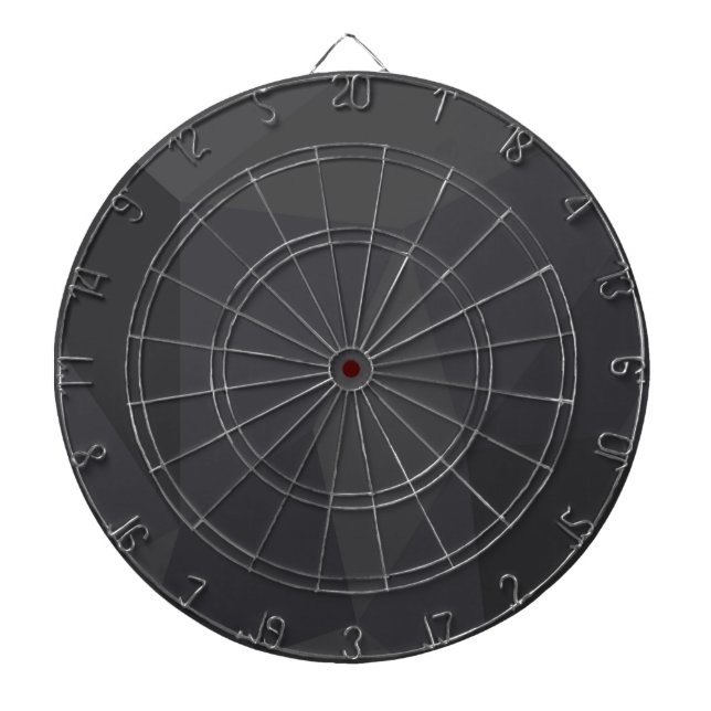 Cool, modern, elegant, trendy trapezoid shapes dartboard (Front)