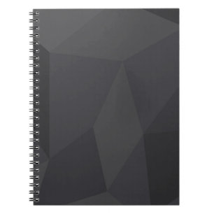Cool, modern, elegant, trendy trapezoid shapes notebook