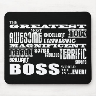 Cool Modern Fun Bosses : Greatest Boss Mouse Mat