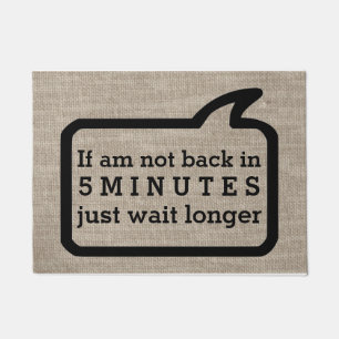Cool Modern Funny Rude Doormat