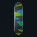 Cool Modern Geometric Abstract Pattern Skateboard<br><div class="desc">This modern design features a geometrical pattern in grey, teal, green and blue #grey #green #blue #teal #masculine #forguys #girly #geometrical #geometric #abstract #customgifts #custom #christmas #birthday #holidays #christmasgifts #holidaygifts #masculine #feminine #girly #stylish #chic #trendy #sports #outdoor #skate #skater #skateboard #skateboards #skateboarding #fun #cool #custom #christmas #birthday #giftsforhim #giftsforher #giftsforguys...</div>