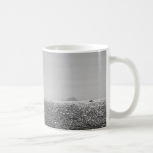 Cool modern photo of sail boat in summer coffee mug