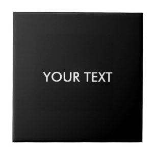 Cool Modern Professional Custom Brand Name Tile