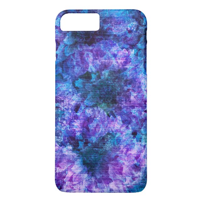 Cool modern unique floral flower pattern design Case-Mate iPhone case (Back)