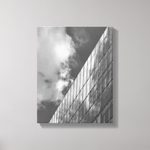 Cool, modern, urban nature and architecture canvas print